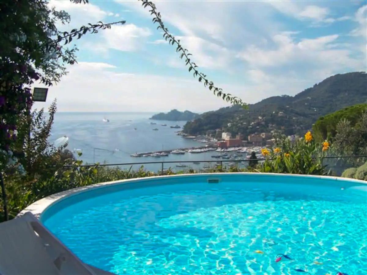 L'Uliveto Di Santa Con Piscina Villa Santa Margherita Ligure Eksteriør billede